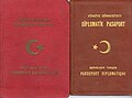 1937&1934 - Republic of Turkey, Diplomatic passports, covers