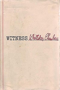 Witness book cover