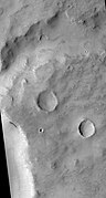 Licus Vallis, as seen by HiRISE.