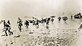 New Zealand troops landing at Gallipoli