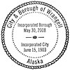 Official seal of Wrangell, Alaska