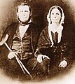 John Hart Crenshaw, of southeastern Illinois, with his wife, Francine "Sina" Taylor