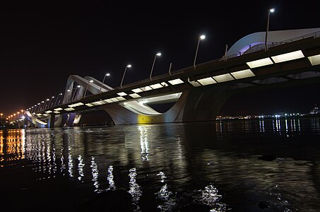 Sheikh Zayed Bridge, Abu Dhabi (1997–2010)