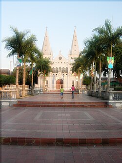 Turbaco Plaza, Church of Santa Catalina