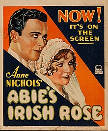 Theatrical release poster for Abie's Irish Rose
