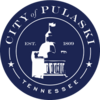 Official seal of Pulaski, Tennessee