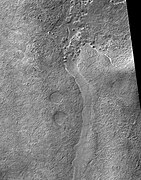 Frento Vallis, as seen by HiRISE. Click on image to see better view of dust devil tracks.