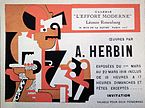 Auguste Herbin, Galerie de L'Effort Moderne, March 1918