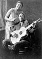 Image 19Sara Martin and Sylvester Weaver (from List of blues musicians)