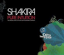 Artwork for "Pure Intuition". The image contains SEAT's "Catch the Fever" logo on a black background, where the singer's name is written in white and appears at the top. The title of the song appears below in a red font.