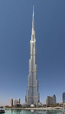 The Burj Khalifa in Dubai, by Adrian Smith of SOM (2009)