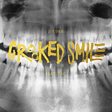 Animated smile appearing as crooked