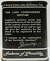 The Lady Londonderry's consent
