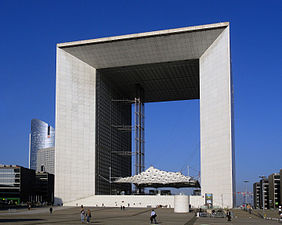 The Grande Arche of La Défense (1983–1989) by Johan Otto von Spreckelsen