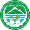 Official seal of Hải Hà district