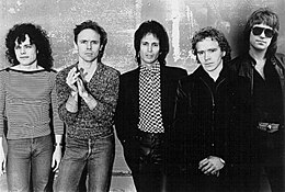 Gamma in 1980. Left to right: Jim Alcivar, Ronnie Montrose, Denny Carmassi, Davey Pattison, Glenn Letsch