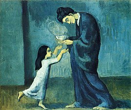 Pablo Picasso, La soupe, c. 1902