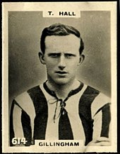 Footballer Tommy Hall