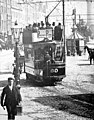 Former horse tram, No. 80, converted to electric, Sackville St., ca. 1900