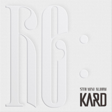 This is the front cover for the EP Re: by the group Kard. The cover art copyright is believed to belong to the label, DSP Media, or the graphic artist(s)