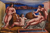 Pablo Picasso, Quatre baigneuses (Four Bathers), 1922, Collection Paul Allen