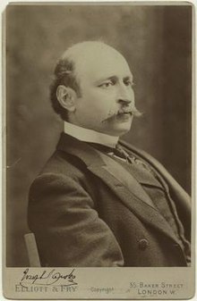 Photograph of Jacobs taken in 1900