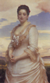 Hannah Primrose, Countess of Rosebery, née de Rothschild, after whom Pardes Hanna is named; painted by Frederic Leighton
