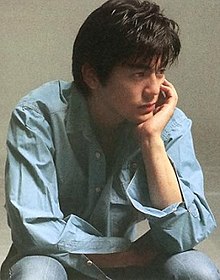 Yutaka Ozaki on the cover of his album Gairoju (1988)