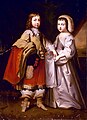 123– French, King Louis XIV and his brother, mid-1640s