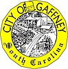 Official seal of Gaffney, South Carolina
