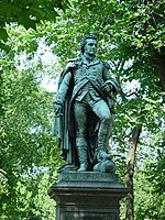 Statue of Glover on Commonwealth Avenue, Boston by Martin Milmore (1875)