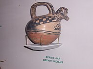 Bird effigy, pottery, Cochiti Pueblo. Field Museum