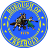 Official seal of Freehold Borough, New Jersey
