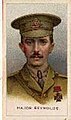 Captain Reynolds VC as depicted on a cigarette card