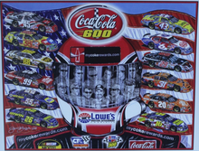 2006 Coca-Cola 600 program cover, with artwork by NASCAR artist Sam Bass. The painting is called "Coca-Cola 12 Pack!"