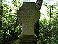 This stone was erected in memory of Peter Butz who was sent as an emissary to Swedish troops in 1635 to beg them to spare Drolshagen and was shot by them. The inscription says: "In 1635, June 8, the honourable and devout, noble Peter Butz from Drollhagen came here to the Swedes and was shot. His soul to God, mercy and amen."
