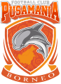 Borneo F.C. logo from its foundation until its change in their 7th anniversary.[7]