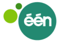 Eén's green logo used during spring (2007-2008)