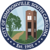 Official seal of Simpsonville