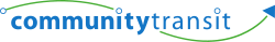 The logo of Community Transit