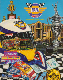 1995 NAPA 500 program cover
