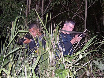 PRPD officers during training (2010)