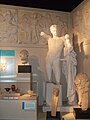 A collection of artifacts representing ancient Greek religion