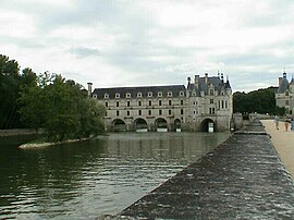 Chenonceau Château and the Cher River