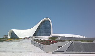 Heydar Aliyev Cultural Center in Baku by Zaha Hadid, 2012