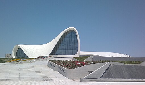 Heydar Aliyev Center in Baku, Azerbaijan (2007–2013)