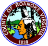 Official seal of Roanoke County