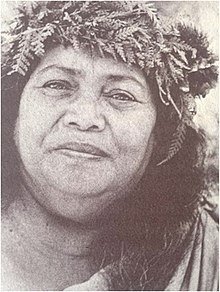 Edith Kanakaʻole, year unknown