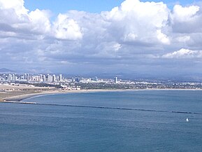 Coronado from the Old Point Loma Lighthouse, February 2013