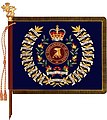 The regimental colour of the 48th Highlanders of Canada.